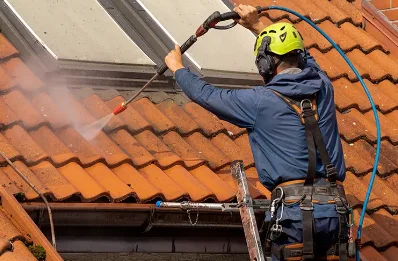 Démoussage et hydrofuge de toiture à Givraines
